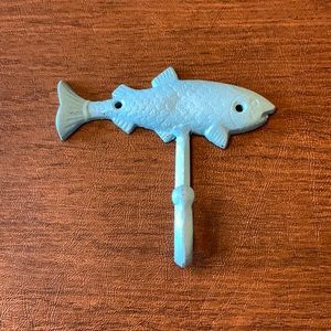 Metal fish 🐠 hook/towel rack